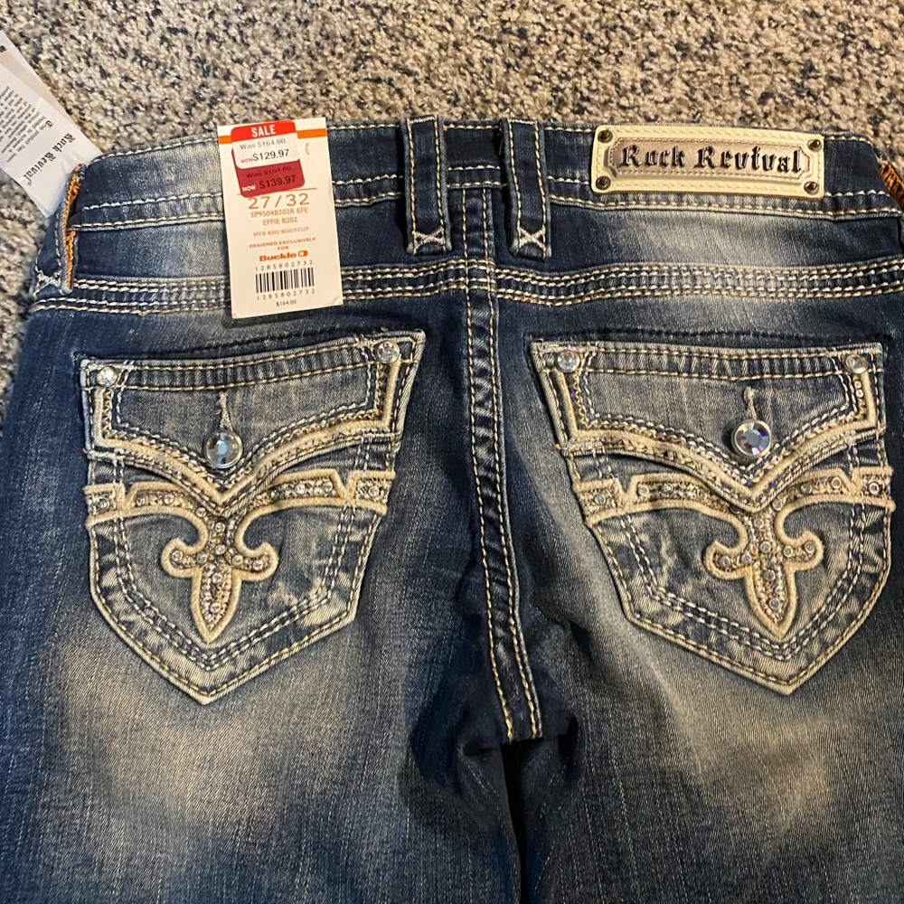 Rock revival jeans 27/32 NWT bootcut